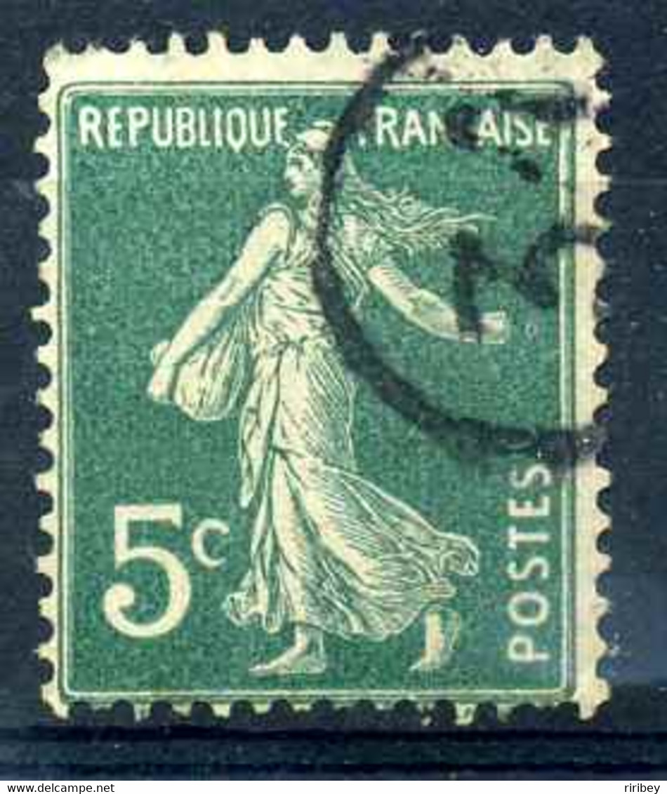 Semeuse YT N°137 - Cachet JOUR DE L'AN - Used Stamps
