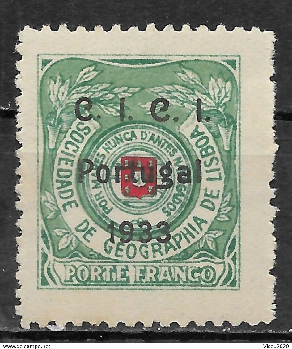 SOCIEDADE De GEOGRAFIA De LISBOA 1933 - Congresso Do Instituto Colonial Internacional - Afinsa 16 - Neufs