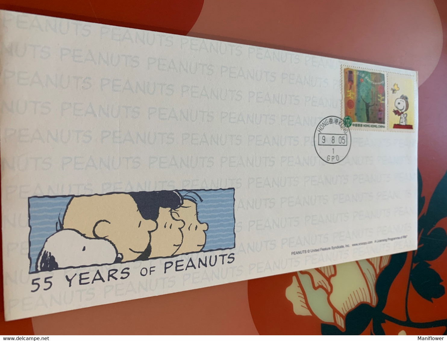 Hong Kong Stamp FDC Peanuts - FDC