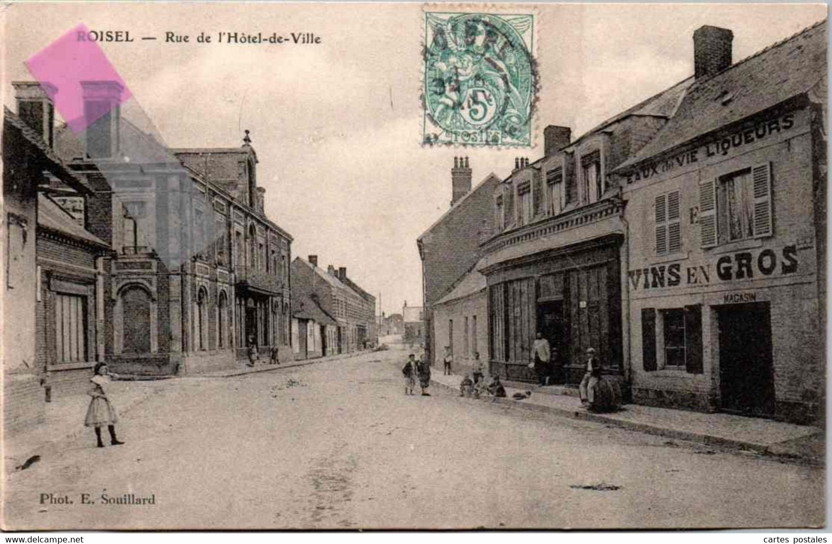 * ROISEL Rue De L'hôtel De Ville - Roisel