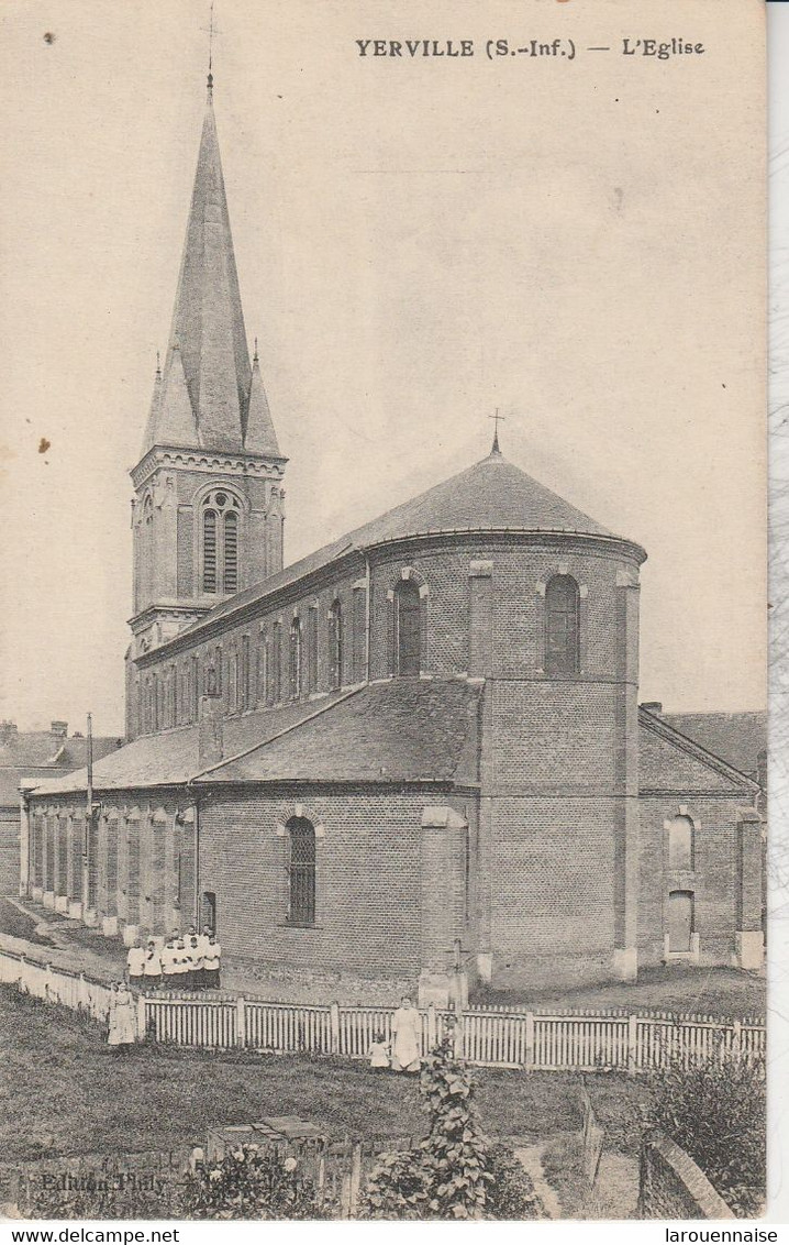 76 - YERVILLE - L' Eglise - Yerville