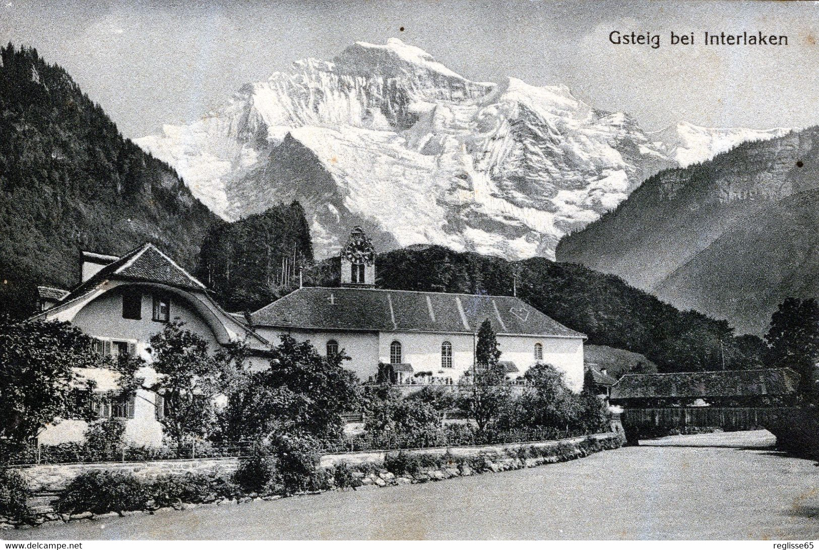 CPA - 1918 - GSTEIG BEI  INTERLAKEN - CL.30.104 - Gsteig Bei Gstaad