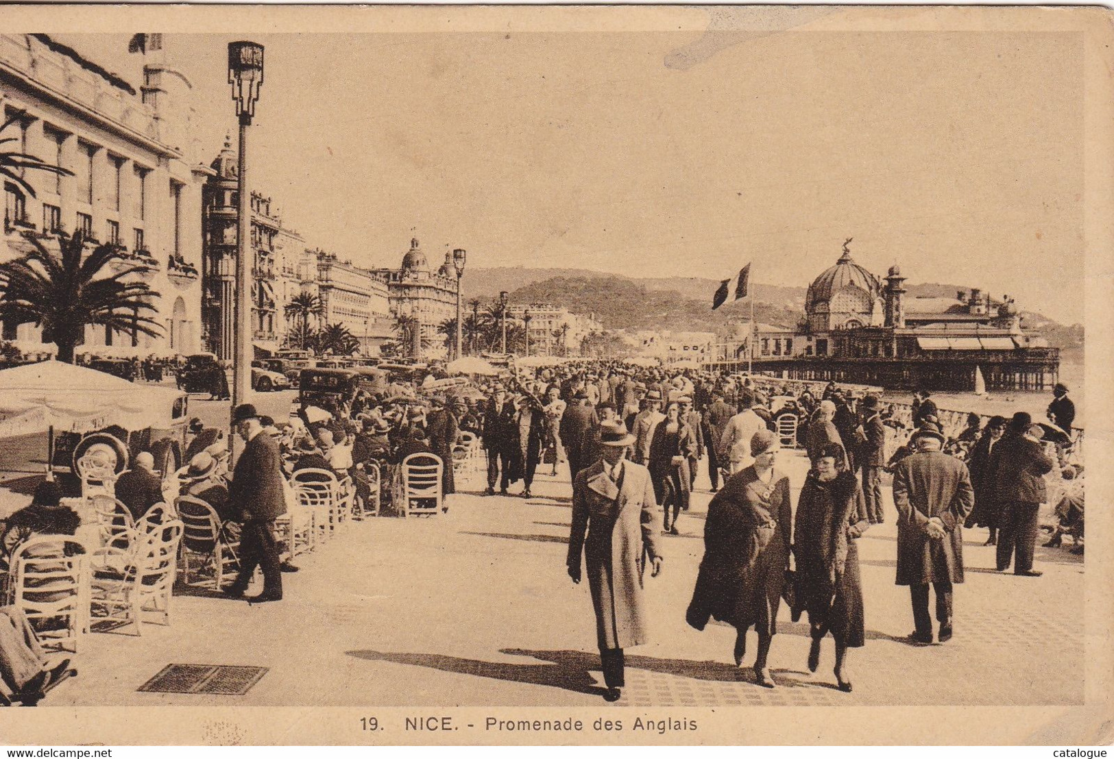 CPA  06 - NICE -Promenade Des Anglais - Plätze