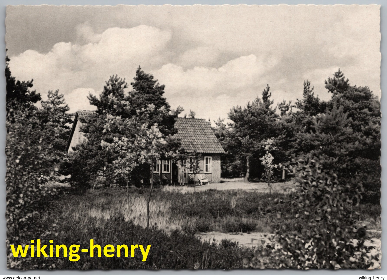 Schneverdingen - S/w Deutsches Erholungswerk E.V. Feriendorf - Lüneburger Heide - Schneverdingen