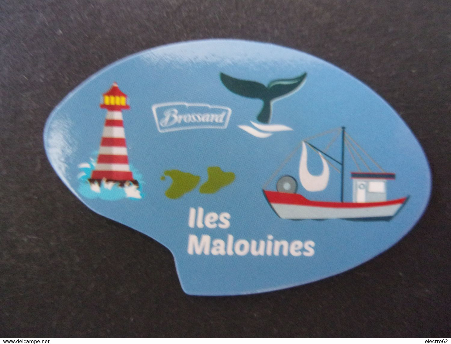 Magnet Brossard Savane Iles Malouines Bateau Phare Boat Vene Båd Boot Barco Faro Lighthouse Leuchtturm Barca Fyr - Tourism