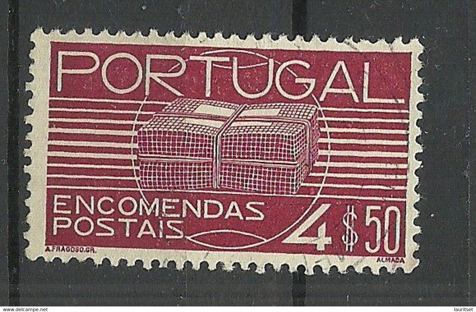 PORTUGAL 1936 Michel 23 O Postpaketmarke - Usado