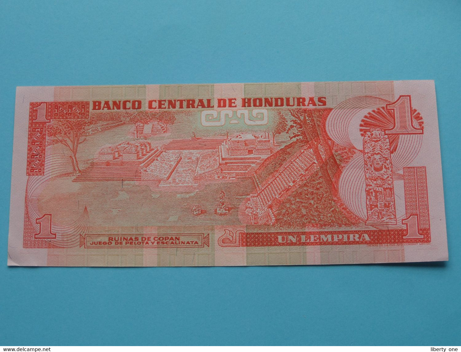 1 - Un Lempira ( BF 3203601 ) 1980 - HONDURAS ( For Grade, Please See Photo ) UNC ! - Haiti