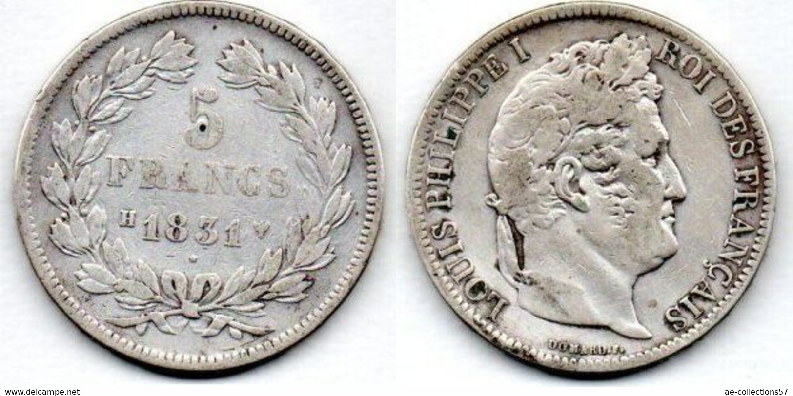 5 Francs 1831 H Louis Philippe Ier TB - 5 Francs