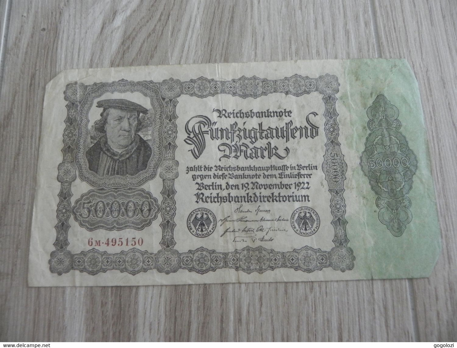 Deutschland Germany 50'000 Mark 1922 - 50000 Mark