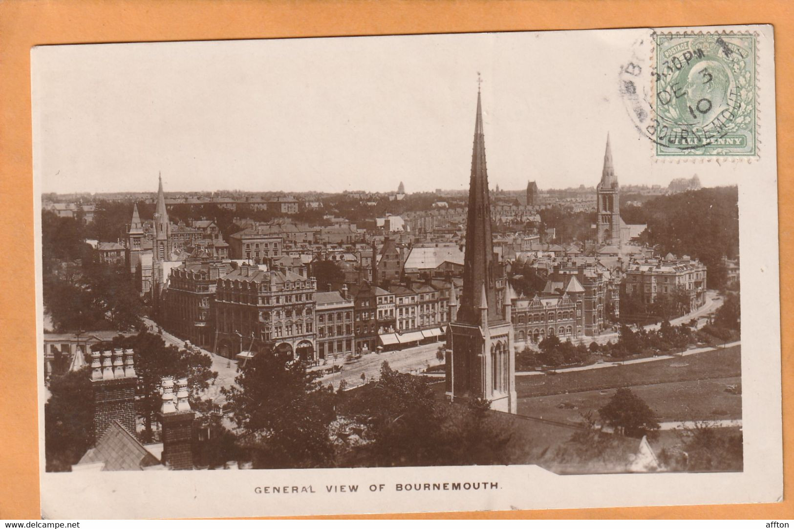 Bournemouth UK 1910 Postcard - Bournemouth (avant 1972)