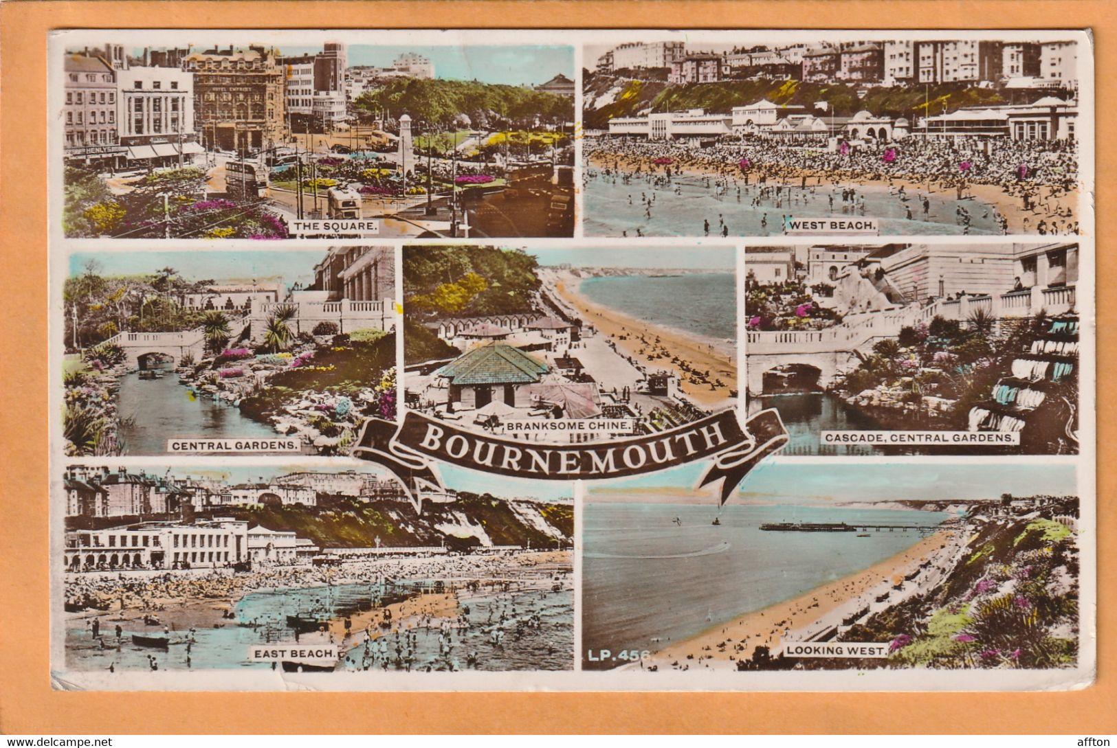 Bournemouth UK 1953 Postcard - Bournemouth (bis 1972)