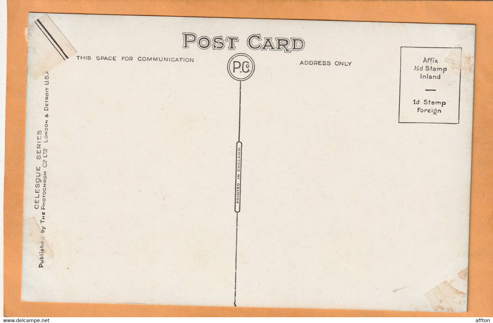 Boscombe UK Old Postcard - Bournemouth (avant 1972)