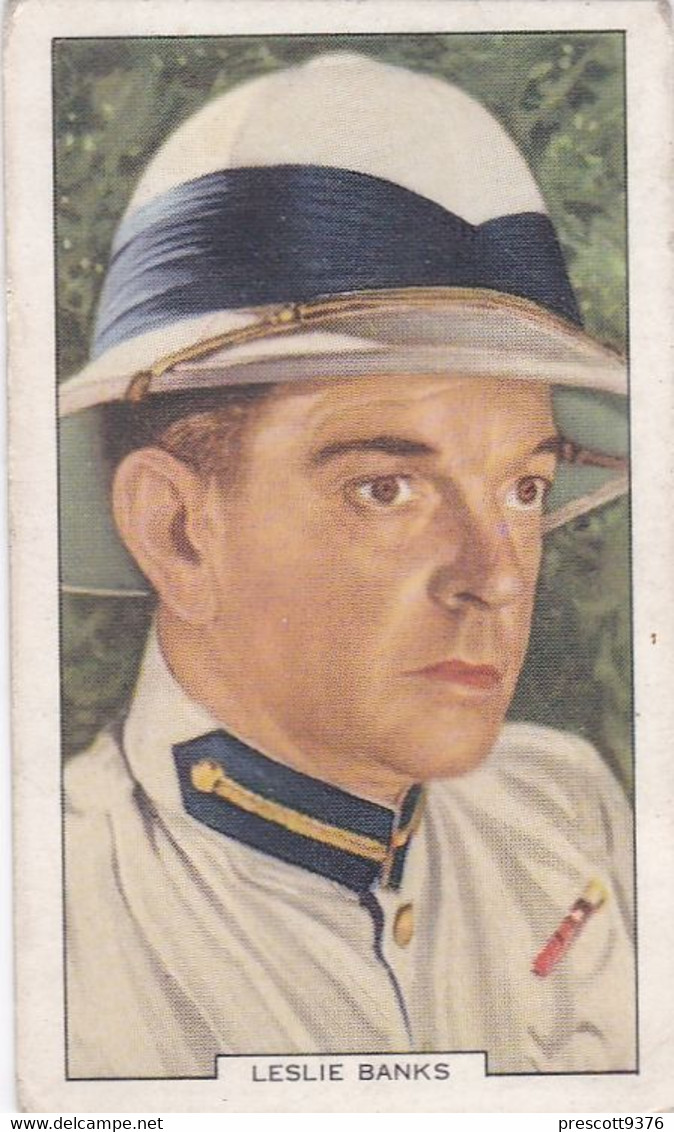 My Favourite Part 1939 - 11 Leslie Banks "Sanders Of The River"   - Gallaher Cigarette Card - Original- Film Star - Gallaher