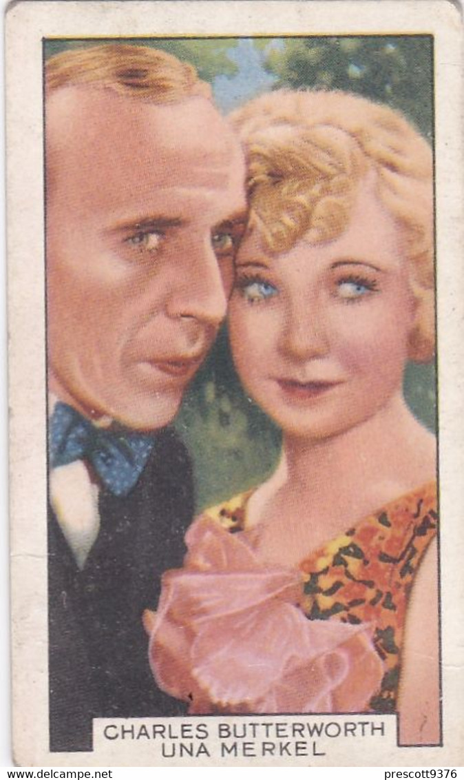 Film Partners 1935 - 36 Una Merkel "Baby Faced Harrington"  - Gallaher Cigarette Card - Original - Gallaher