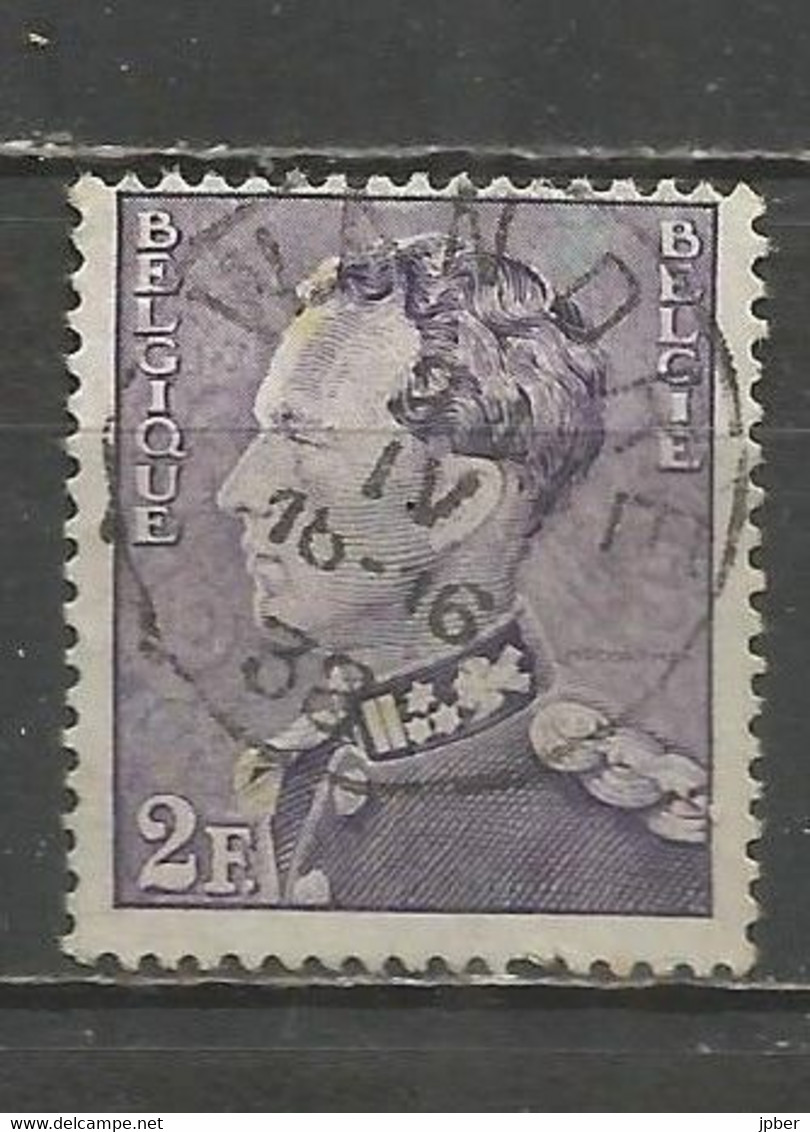 Belgique - Léopold III Poortman - N°431a Oblitération WANDRE - 1936-51 Poortman