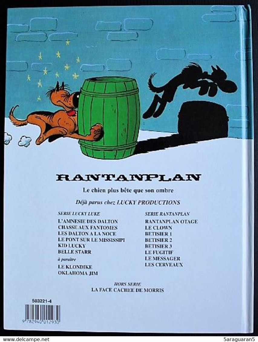 BD RANTANPLAN - 10 - Les Cerveaux - EO 1996 - Rantanplan