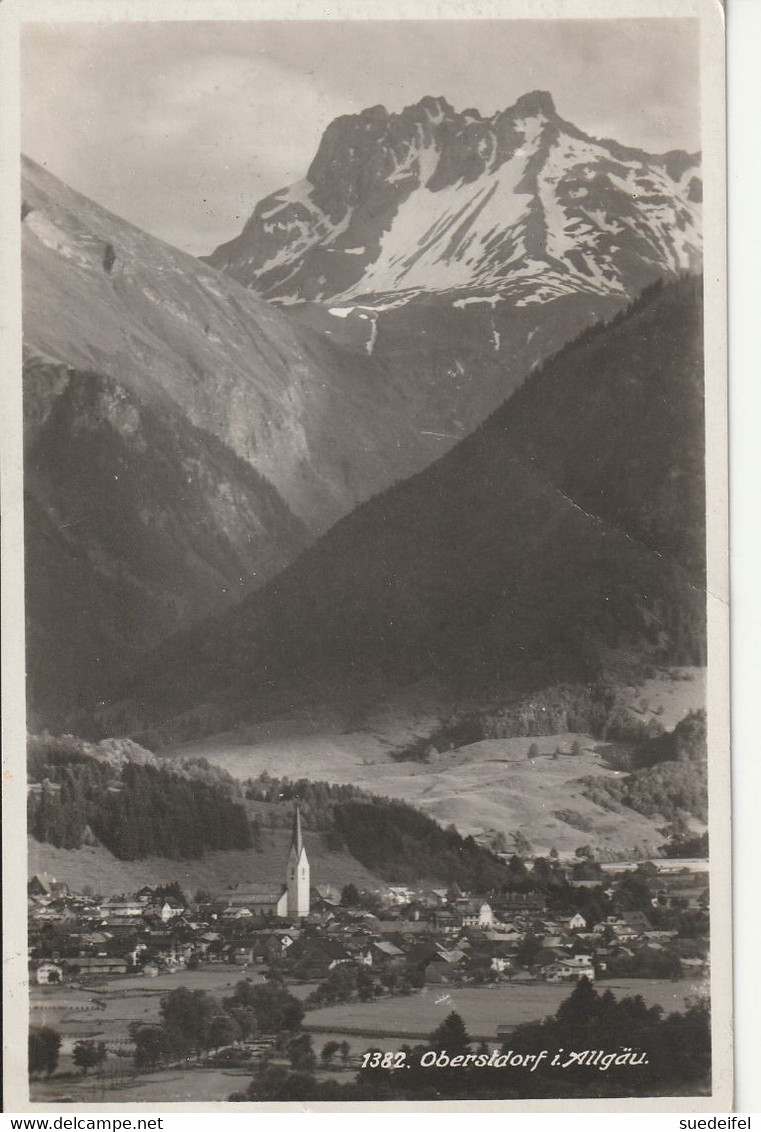 Oberstdorf,   1925, Versandtz Nach Estland - Oberstdorf