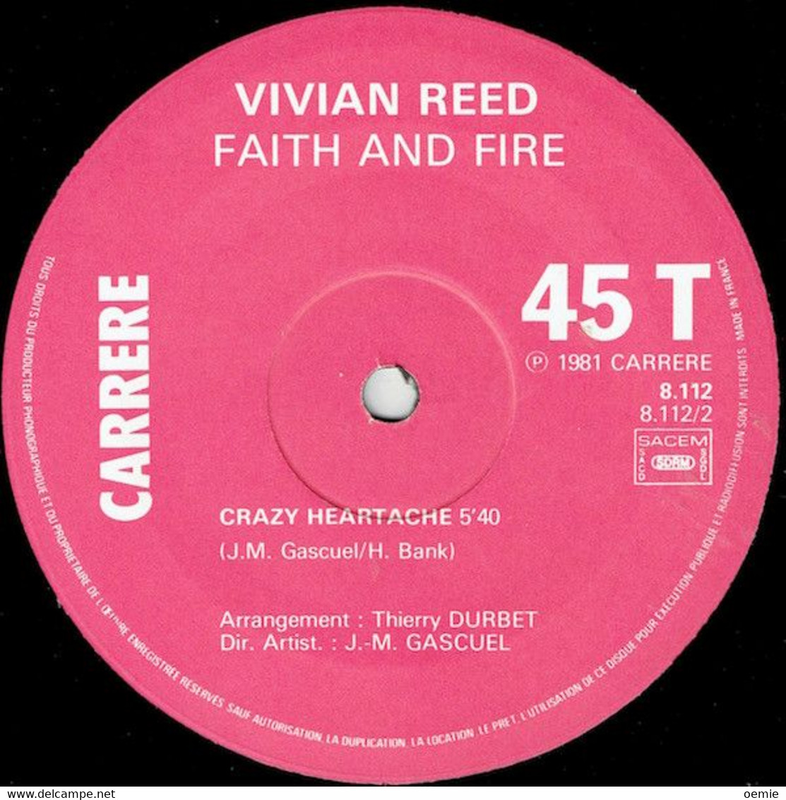 VIVIAN REED  °  FAITH AND FIRE - Soul - R&B