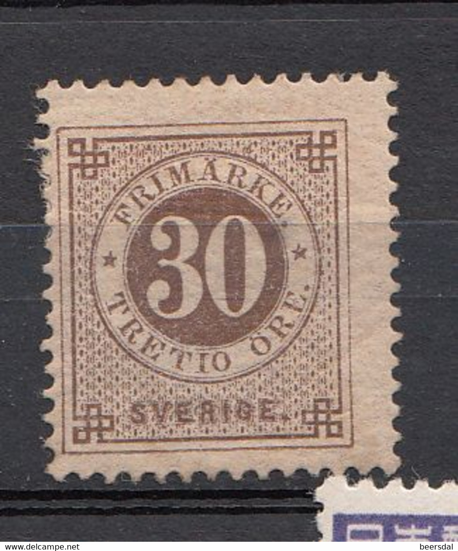 B17/2	111	Zweden Mi Nr 35 * (* € 170) - Neufs