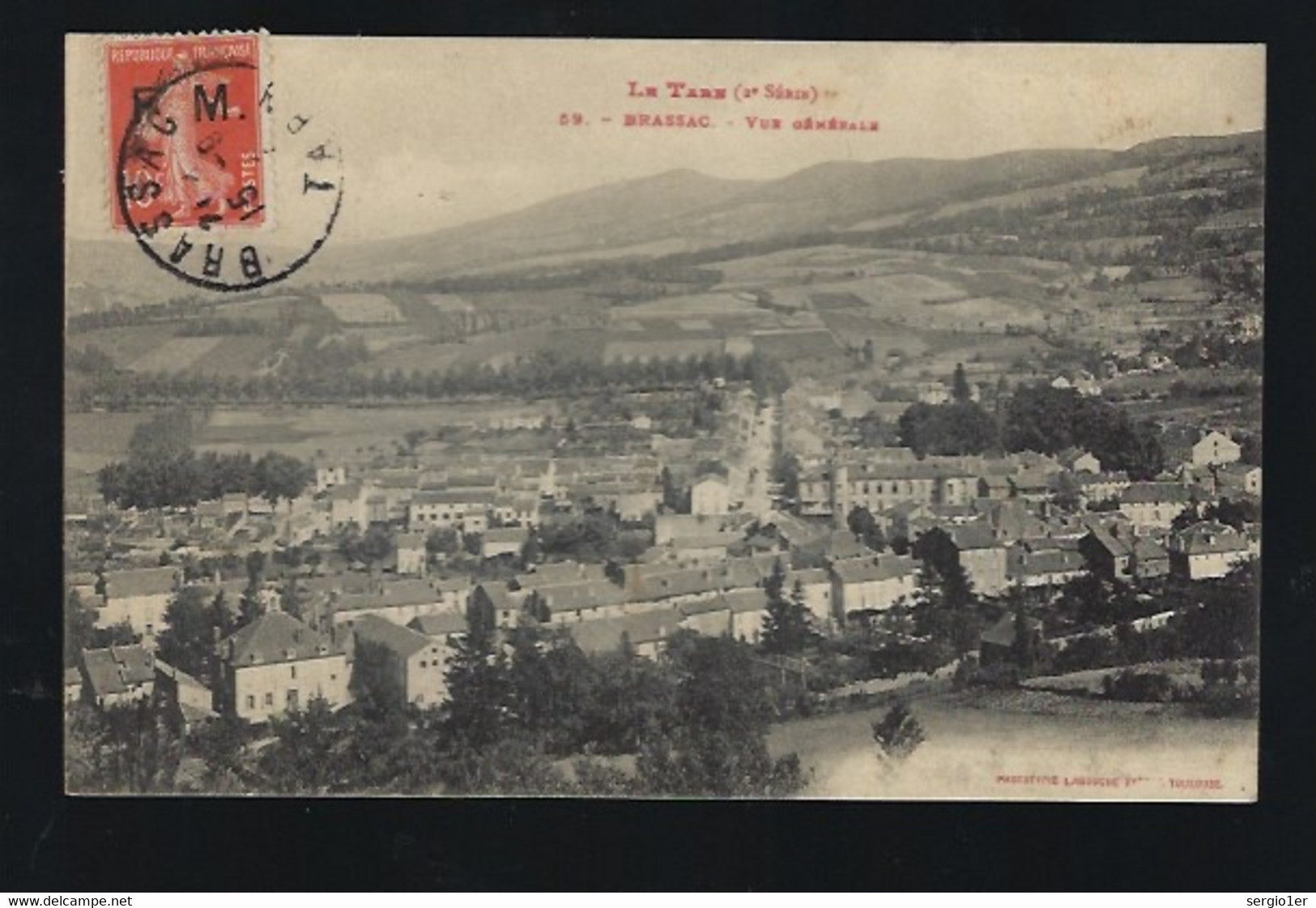 CPA   Tarn  81  :  Brassac   Vue Générale - Brassac