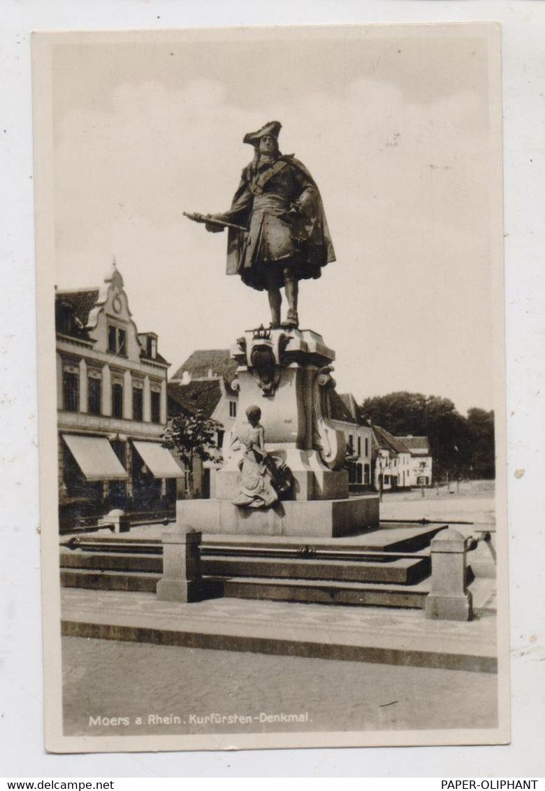 4130 MOERS, Kurfürsten - Denkmal, 1934 - Moers