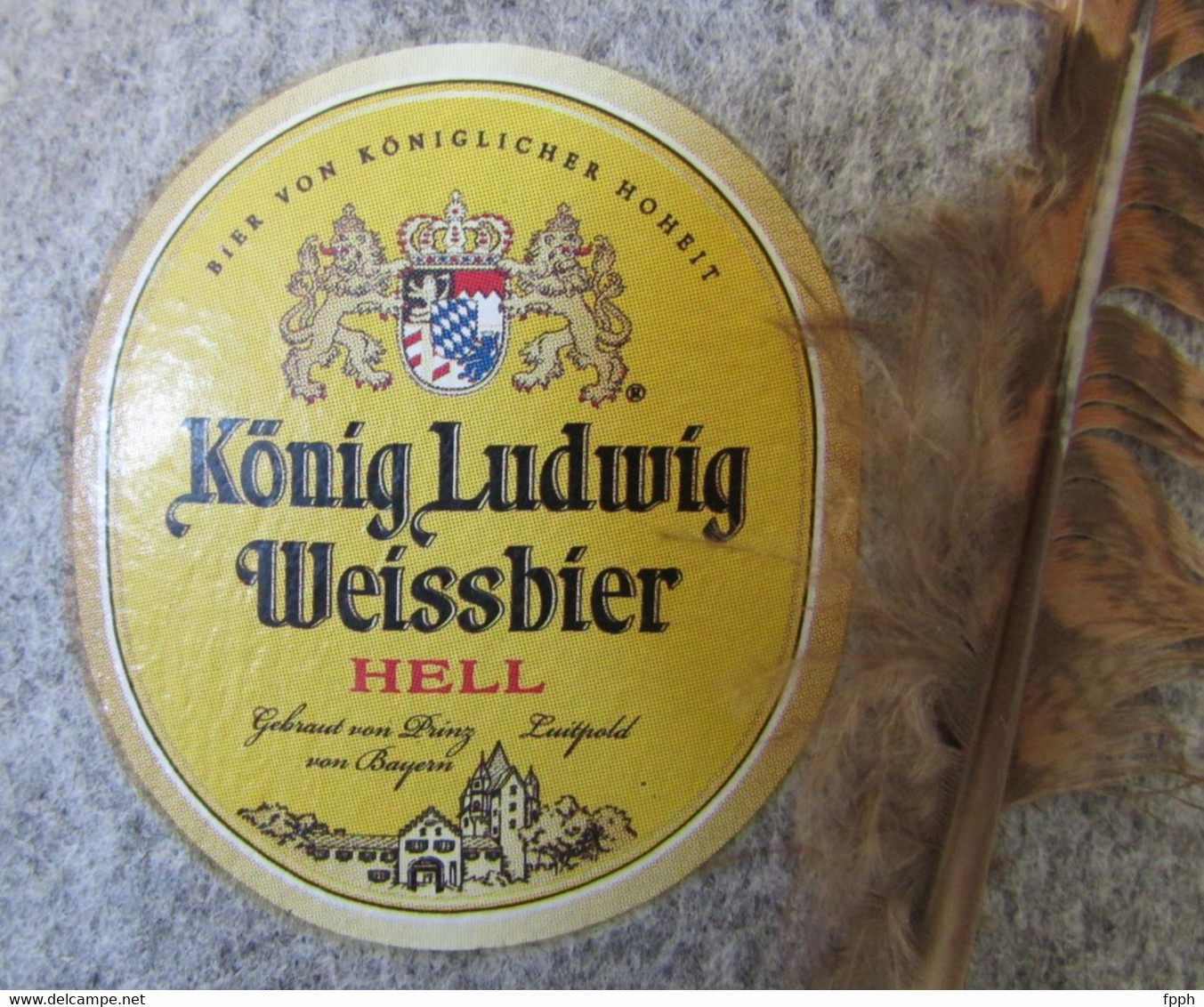 KONIG LUDWIG WEISSBIER HELL  -  Bière - Chapeau Publicitaire - Publicité - - Casquettes & Bobs