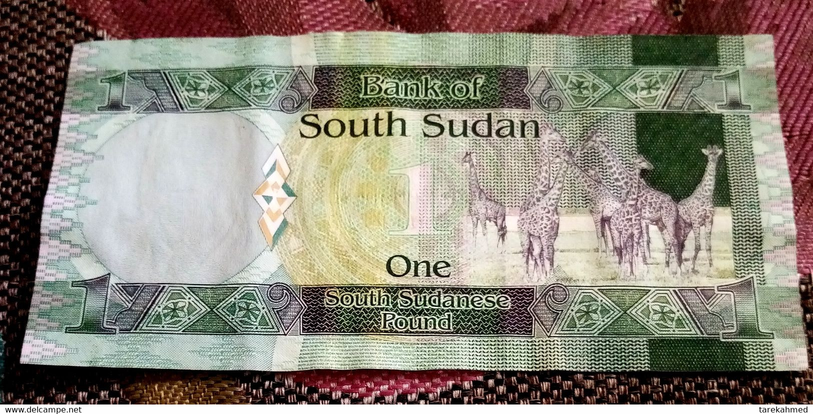 South SUDAN 2011 , 1 Pound . Perfedt - South Sudan