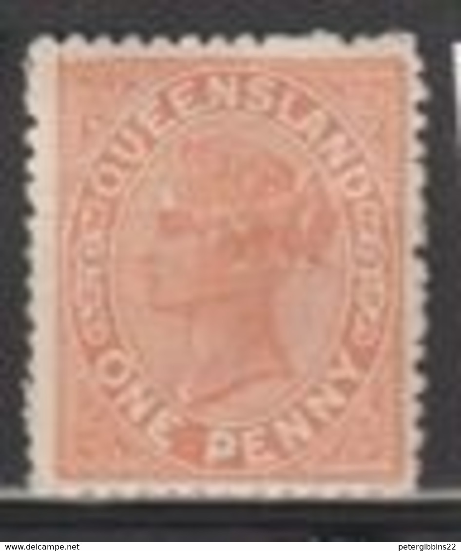 Australia  Queensland  1879  SG  135a  1d Die 11 Mounted Mint - Ungebraucht