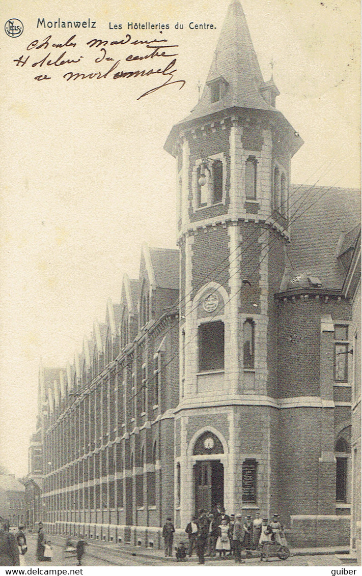 Morlanwelz Les Hotelleries Du Centre Animation 1909 - Morlanwelz