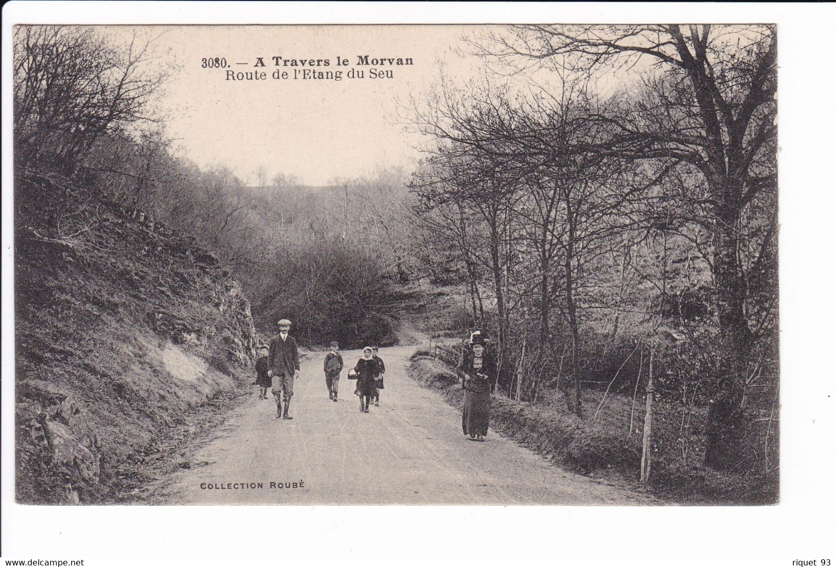 3080 - A Travers Le Morvan (St-Honoré-les-Bains) - Route De L'Etang De Seu - Saint-Honoré-les-Bains