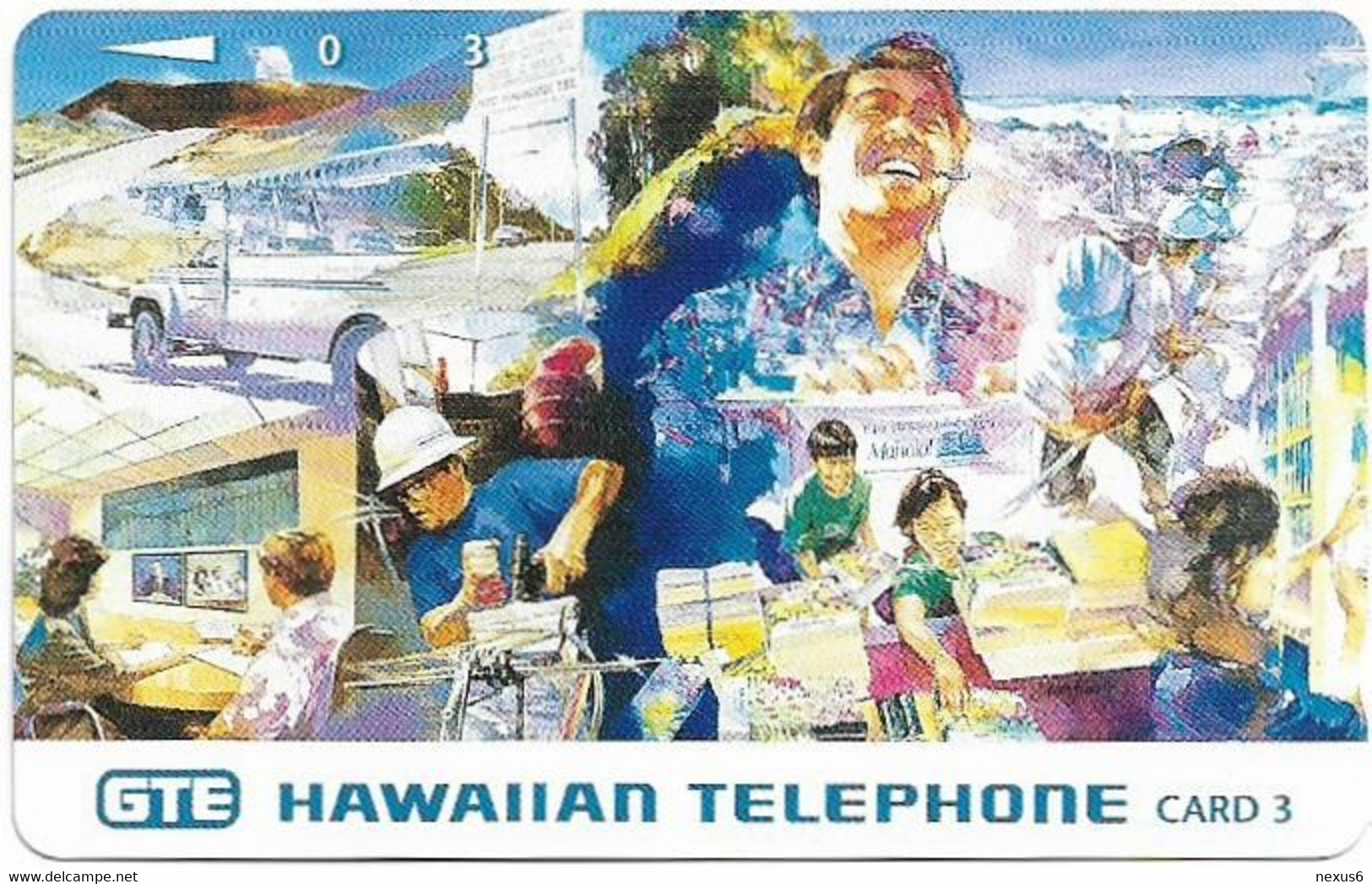 Hawaii - GTE (Tamura) - Beyond The Call Service, 03.1996, 3Units, 2.000ex, Mint - Hawaii