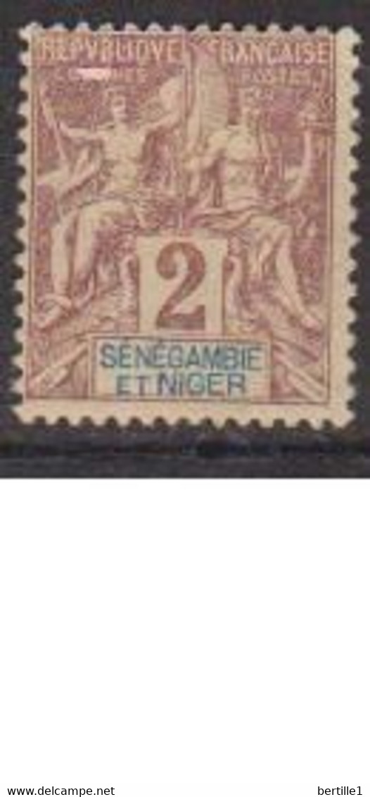 SENEGAMBIE      N°  YVERT  :    2  NEUF AVEC  CHARNIERES      ( CH  4/38 ) - Unused Stamps