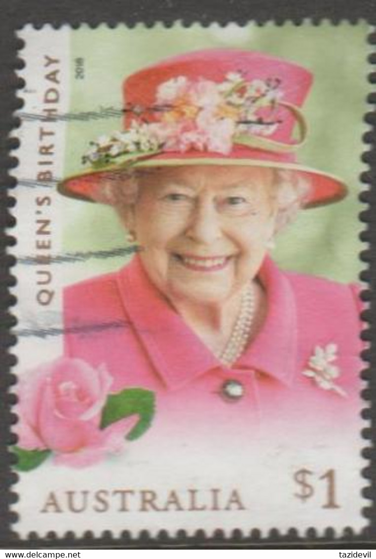 AUSTRALIA - USED 2018 $1.00 Queen Elizabeth II 92nd Birthday - Used Stamps