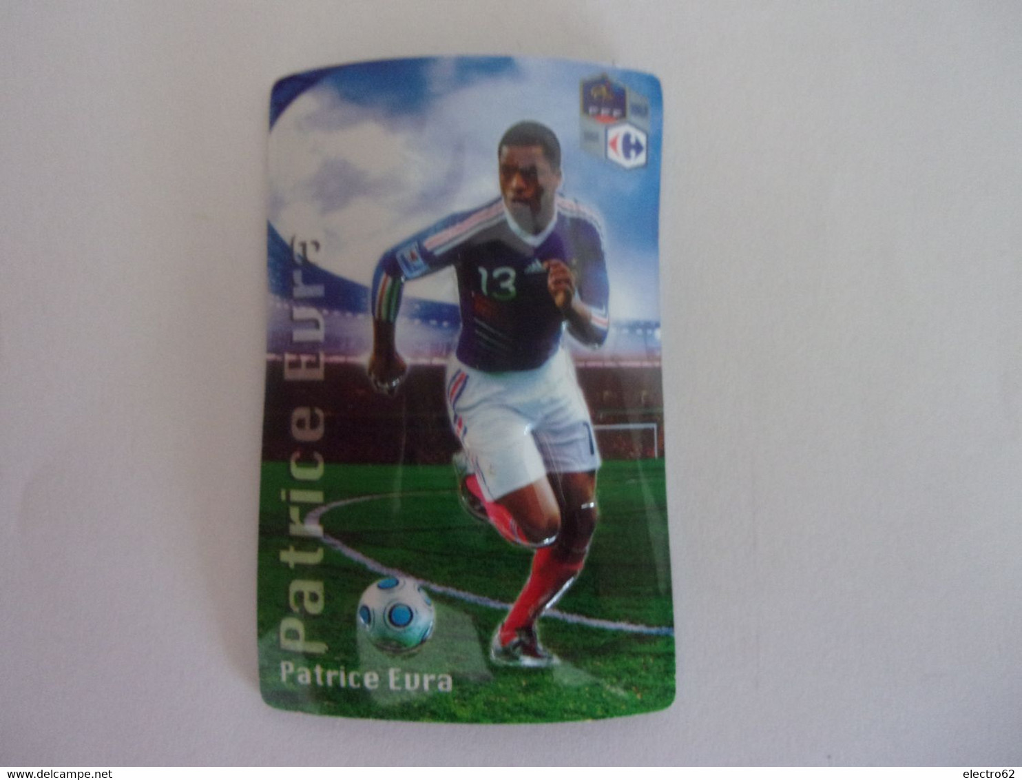 Magnet En Relief Equipe De France De Football 2010 Carrefour Patrice Eura - Sports