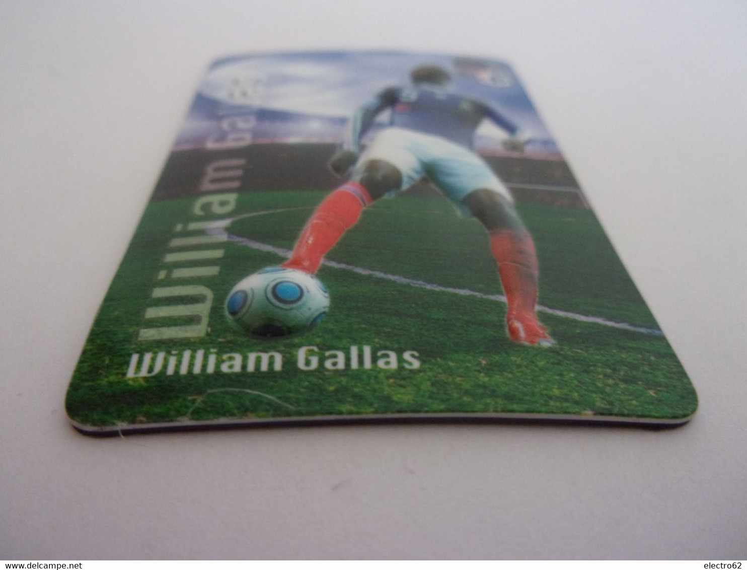 Magnet En Relief Equipe De France De Football 2010 Carrefour William Gallas - Deportes