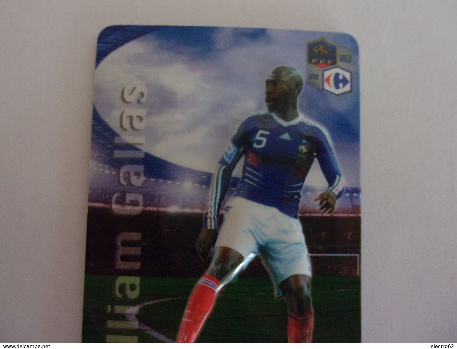 Magnet En Relief Equipe De France De Football 2010 Carrefour William Gallas - Deportes