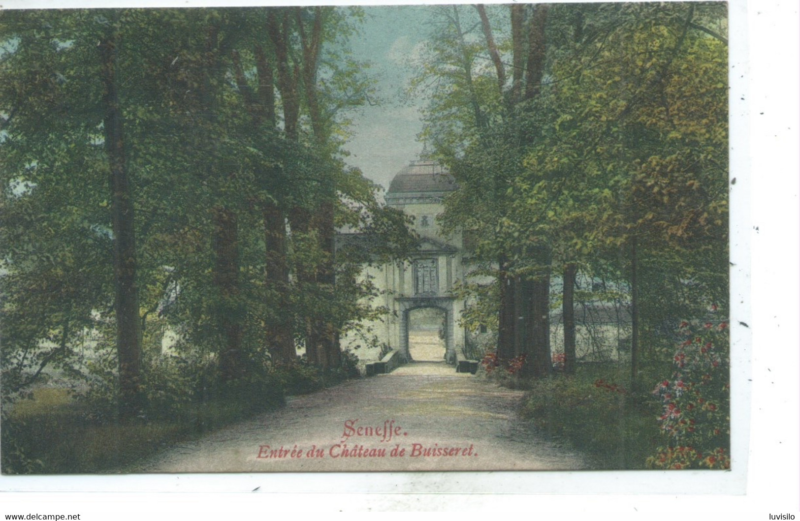 Seneffe Entrée Du Château Buisseret - Seneffe