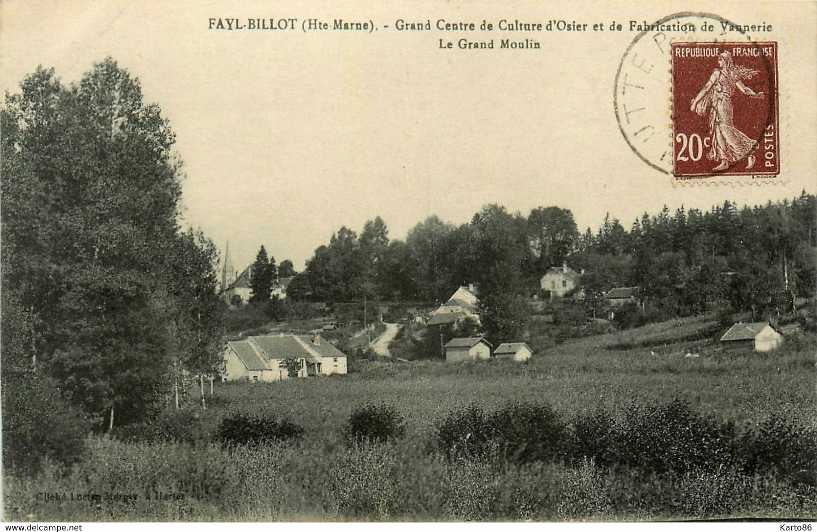 Fayl Billot * Le Grand Moulin * Minoterie * Grand Centre De Culture Et De Fabrication De Vannerie - Fayl-Billot