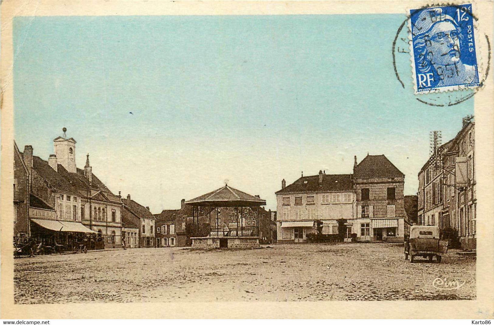 Fayl Billot * Place De L'hôtel De Ville * Kiosque à Musique * CINEMA Cinéma - Fayl-Billot