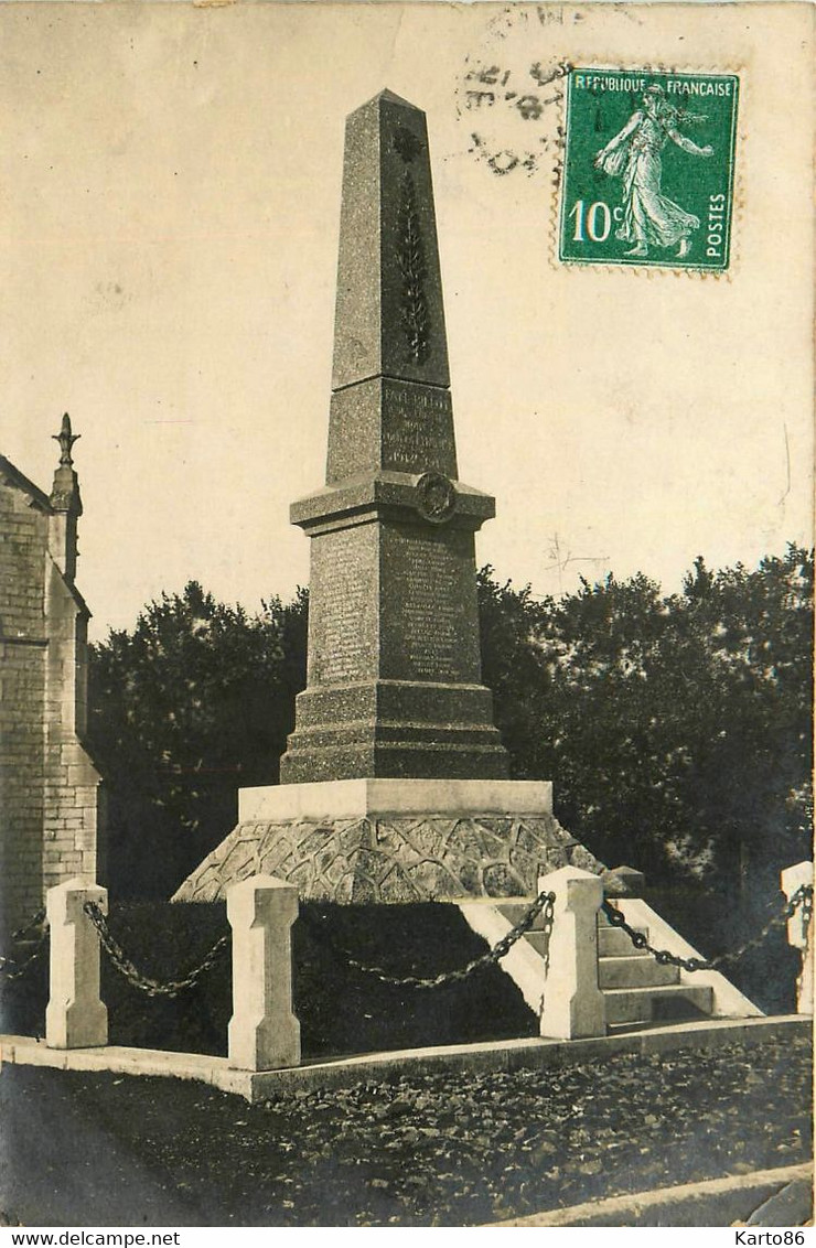 Fayl Billot * Carte Photo * Le Monument Aux Morts Du Village - Fayl-Billot