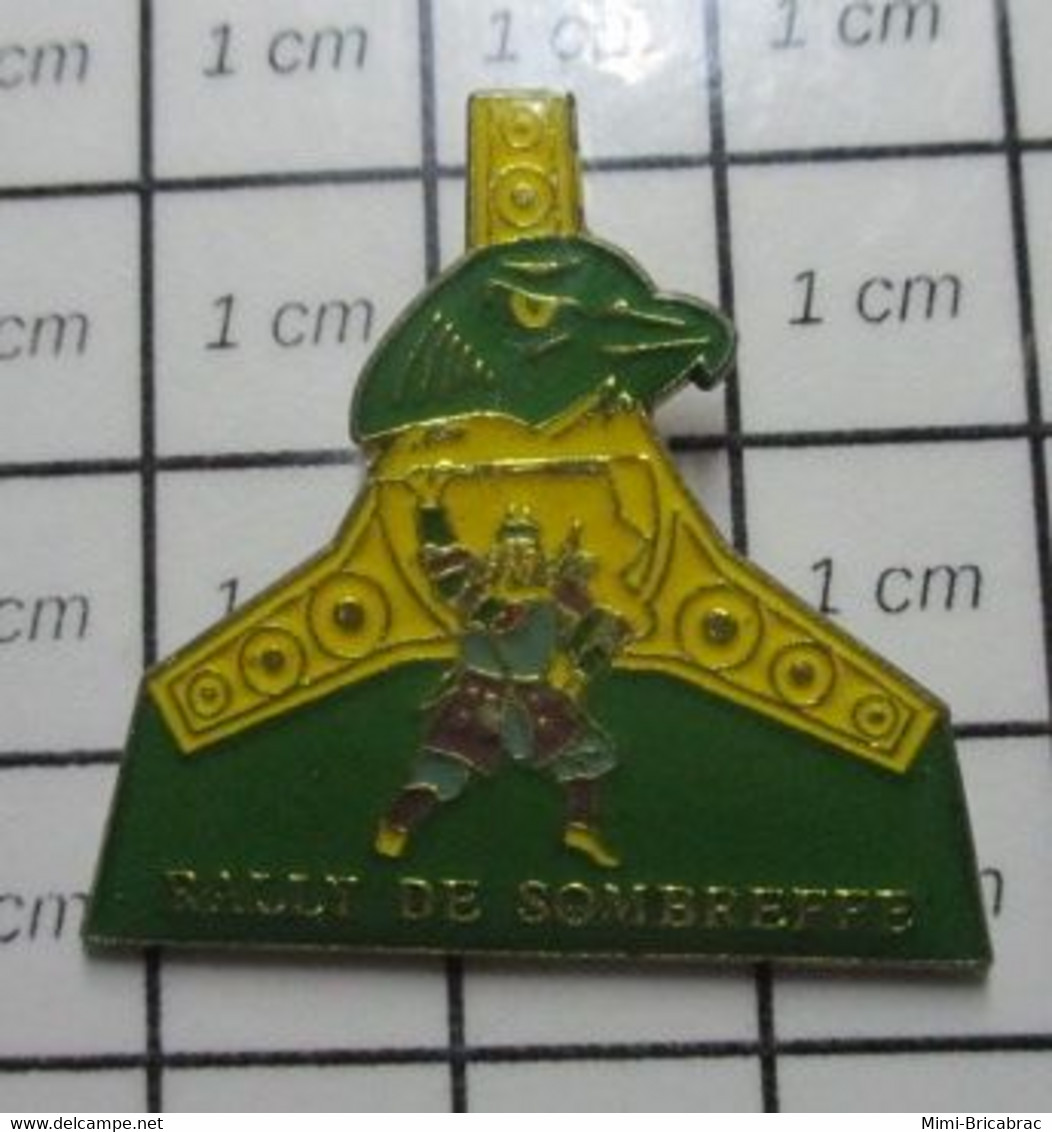 520 Pin's Pins / Beau Et Rare / THEME : SPORTS / RALLY DE SOMBREFFE SAMOURAI AIGLE VOLANT La Totale !!! - Autorennen - F1