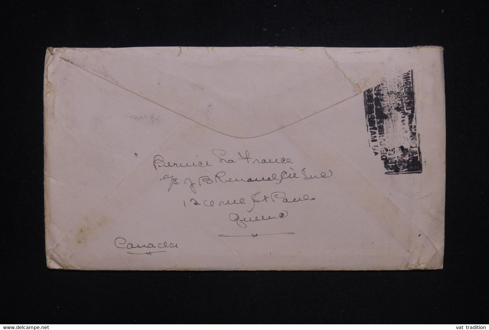 CANADA - Enveloppe De Quebec Pour La France  - L 125523 - Brieven En Documenten