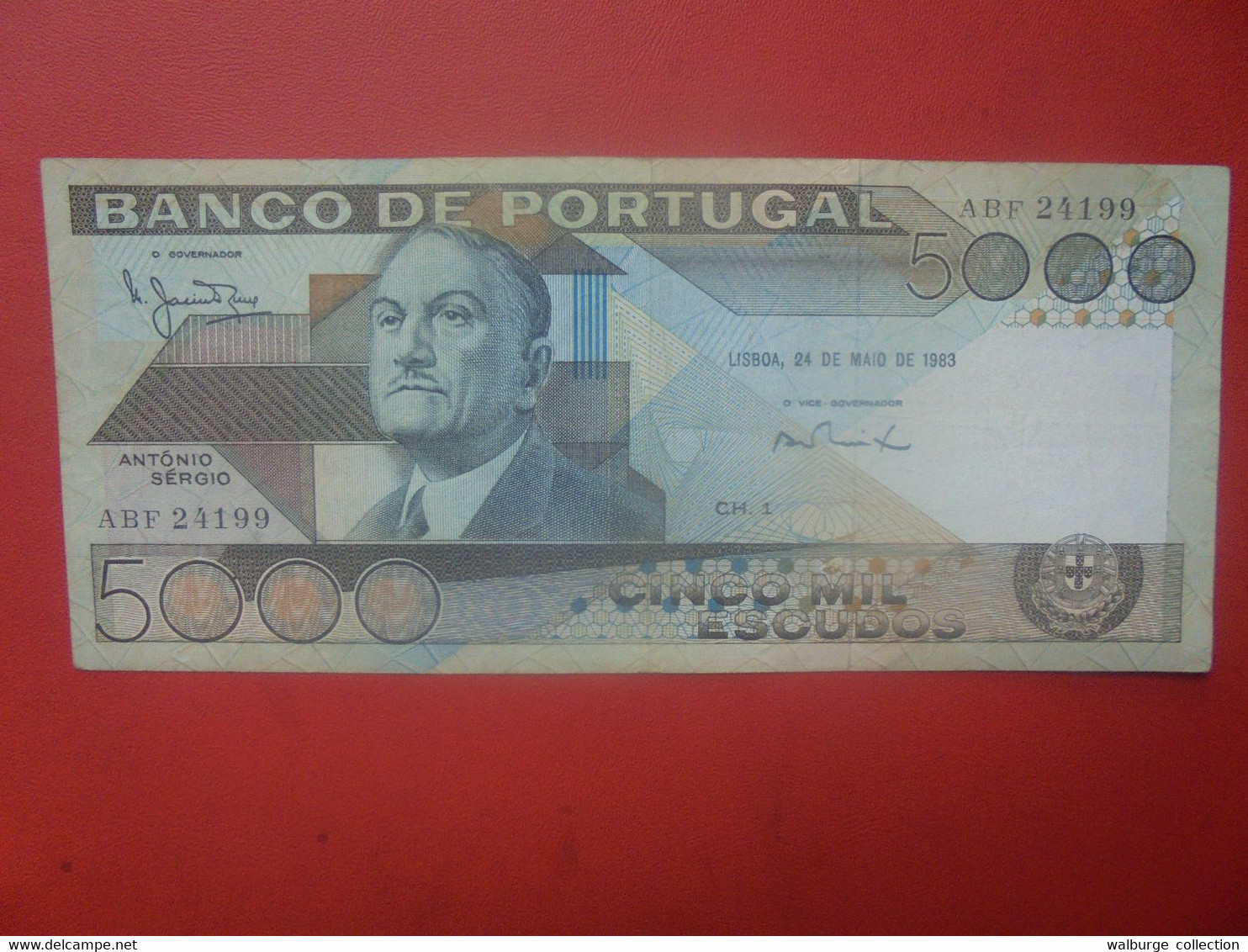 PORTUGAL 5000 ESCUDOS 1983 Circuler (L.6) - Portugal