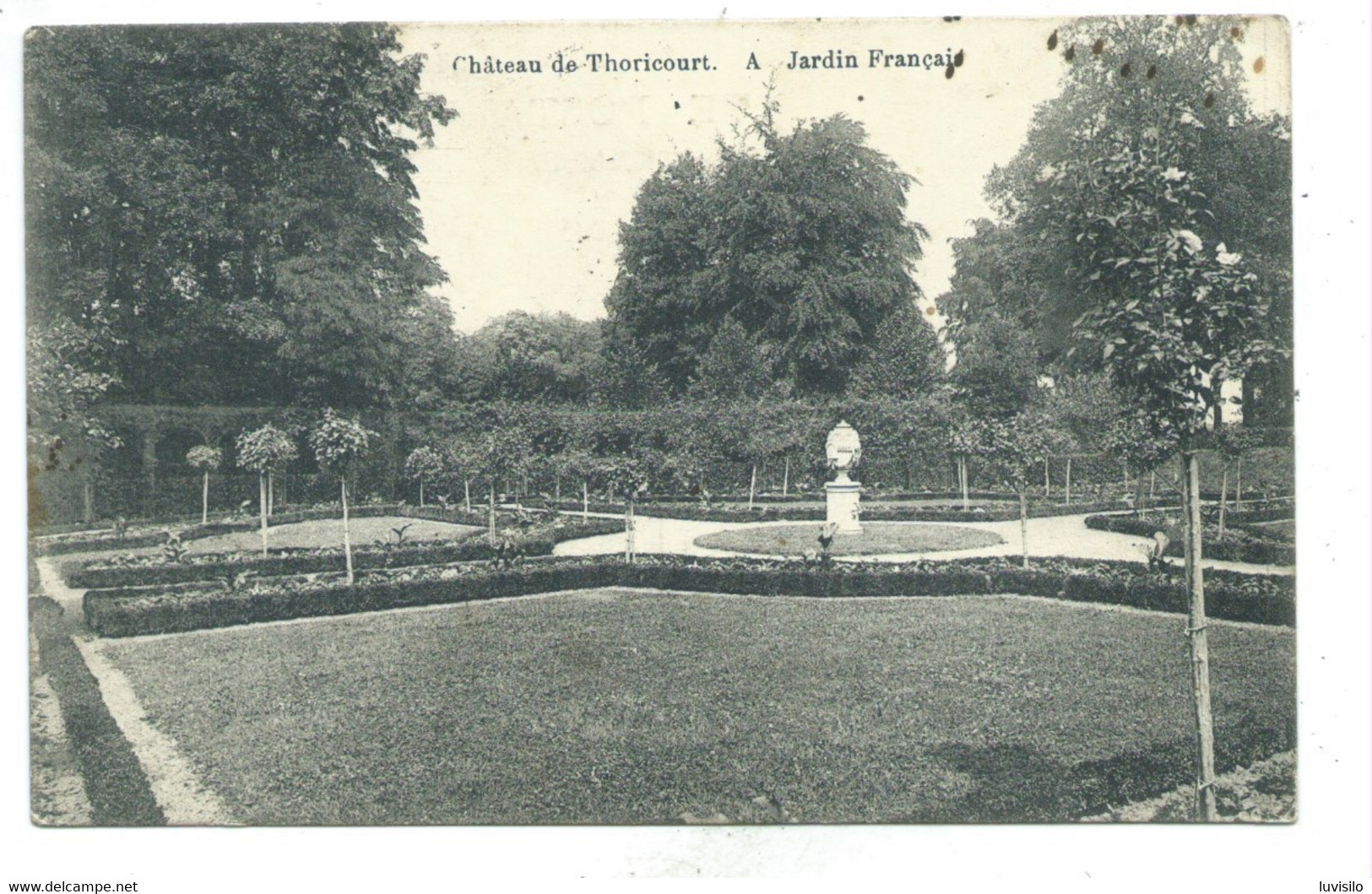 Thoricourt Château Jardin Français ( Silly ) - Silly