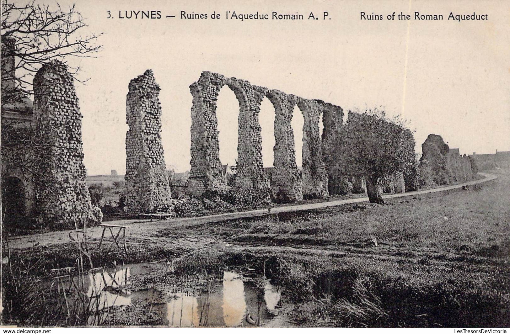 CPA - 37 - Ruines De L'aqueduc Romain - Point D'eau - Luynes