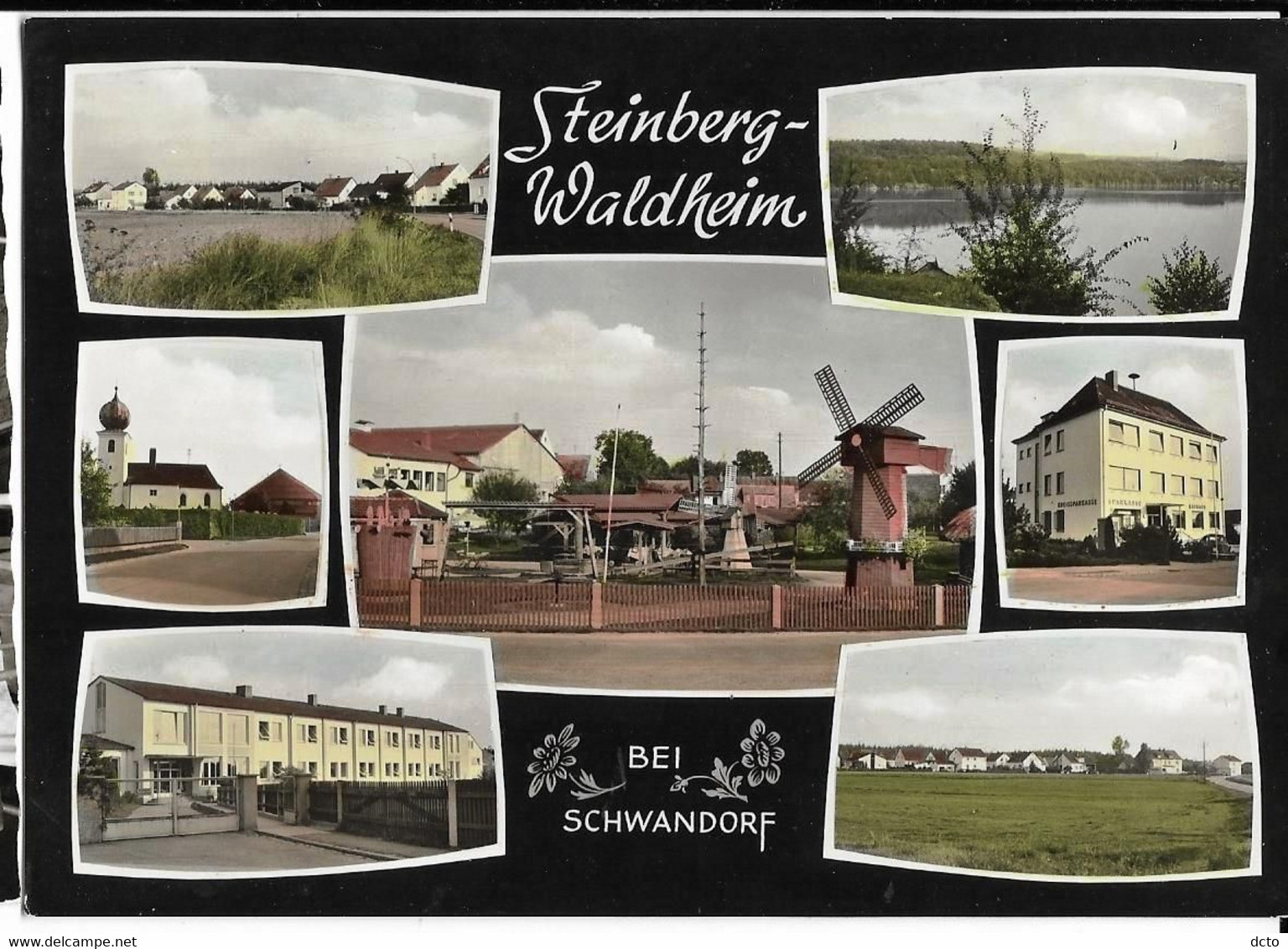 STEINBERG-WALDHEIM Bei SCHWANDORF Multivues Zeiner & Co, Cpm - Schwandorf