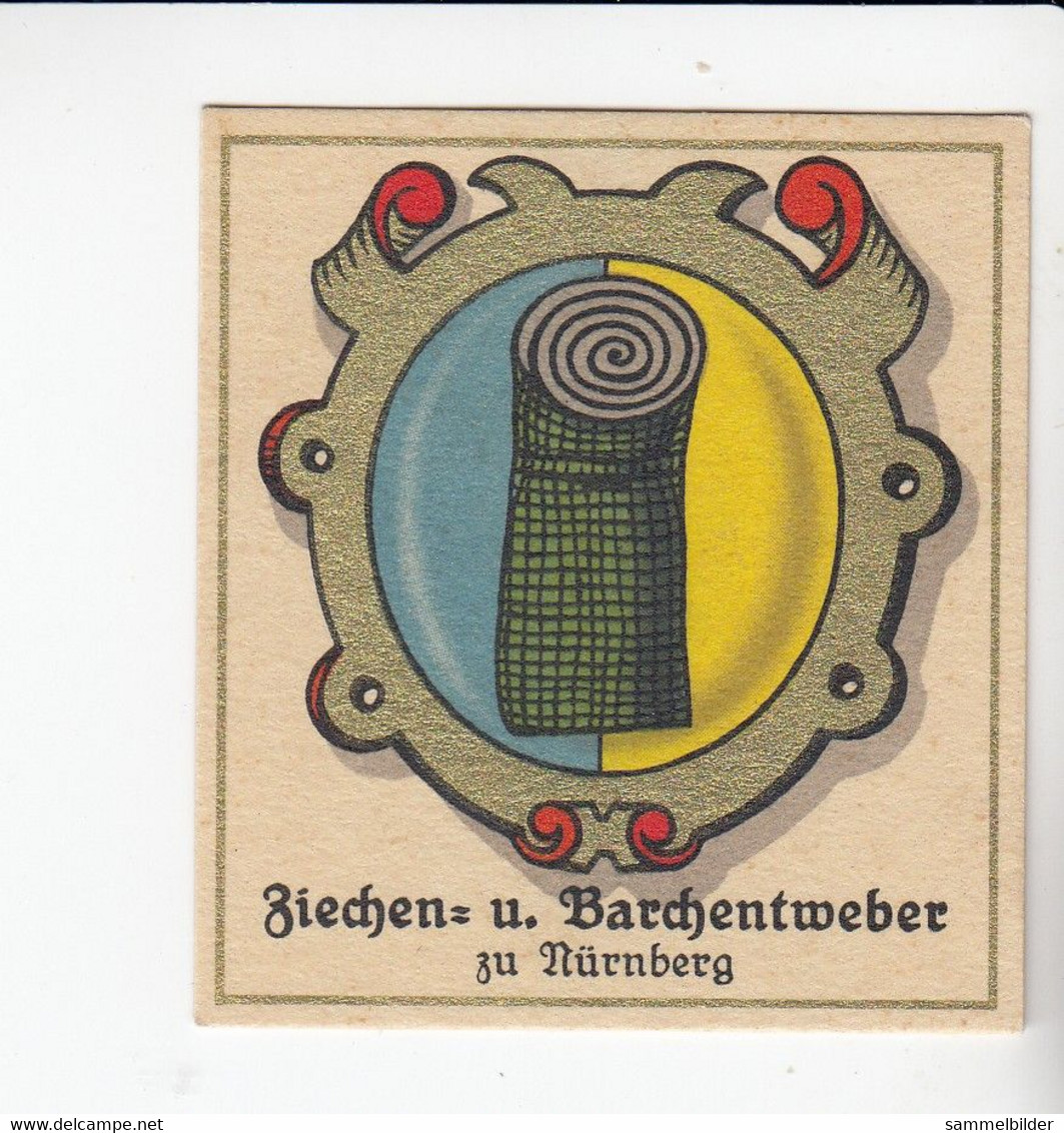 Aurelia Deutsche Zunftwappen  Ziechen Und Barchentweber   Zu Nürnberg  Bild # 67 Von 1935 - Colecciones Y Lotes