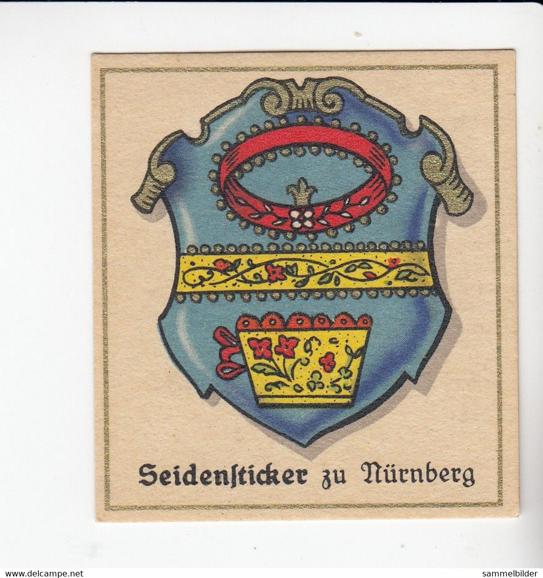 Aurelia Deutsche Zunftwappen Seidensticker  Zu Nürnberg  Bild # 80 Von 1935 - Colecciones Y Lotes