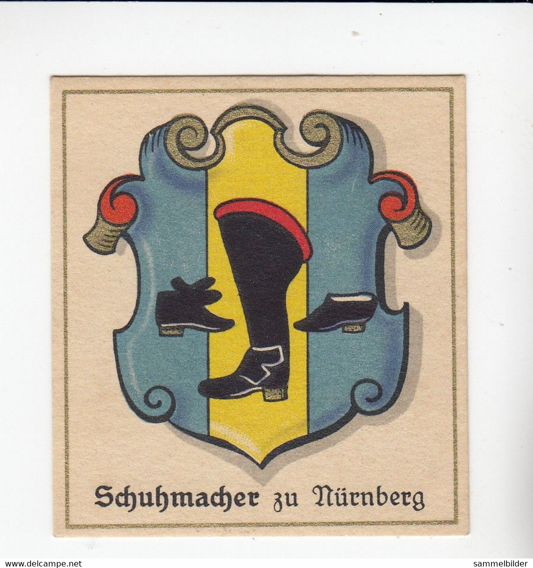 Aurelia Deutsche Zunftwappen Schuhmacher Zu Nürnberg  Bild #107 Von 1935 - Sammlungen & Sammellose
