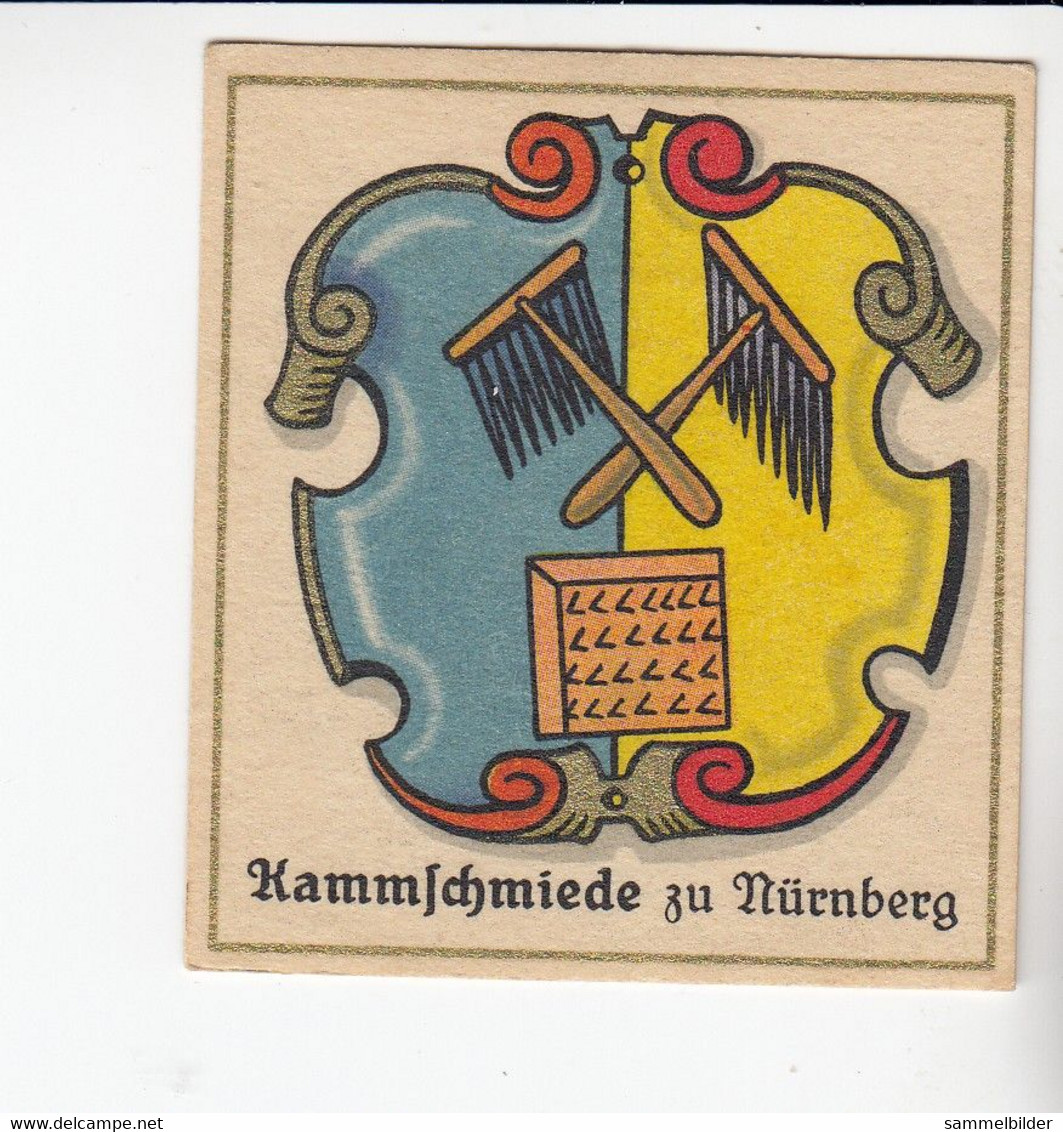 Aurelia Deutsche Zunftwappen Kammschmiede Zu Nürnberg  Bild #117 Von 1935 - Collezioni E Lotti